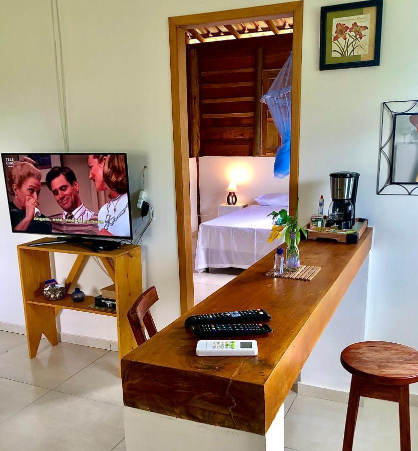 Chalezinho Super Equipado! 50M Da Agua - Mar Doce! Βίλα Caravelas Εξωτερικό φωτογραφία